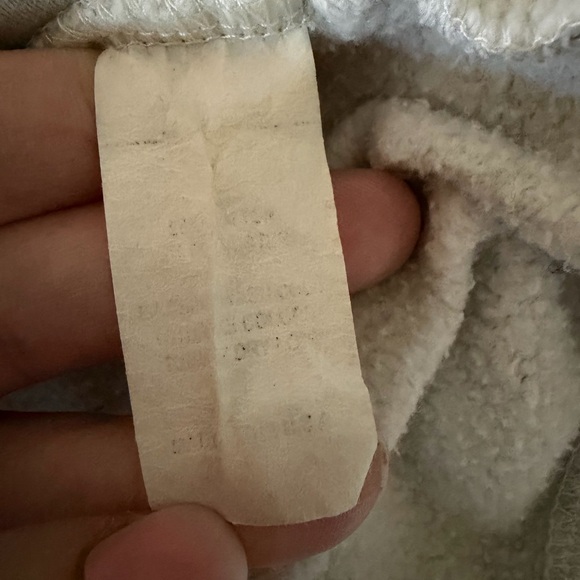 Joah Brown Retro Half Zip Light Gray “Pearl” Pullover Sweatshirt Size S/M - Picture 8 of 12